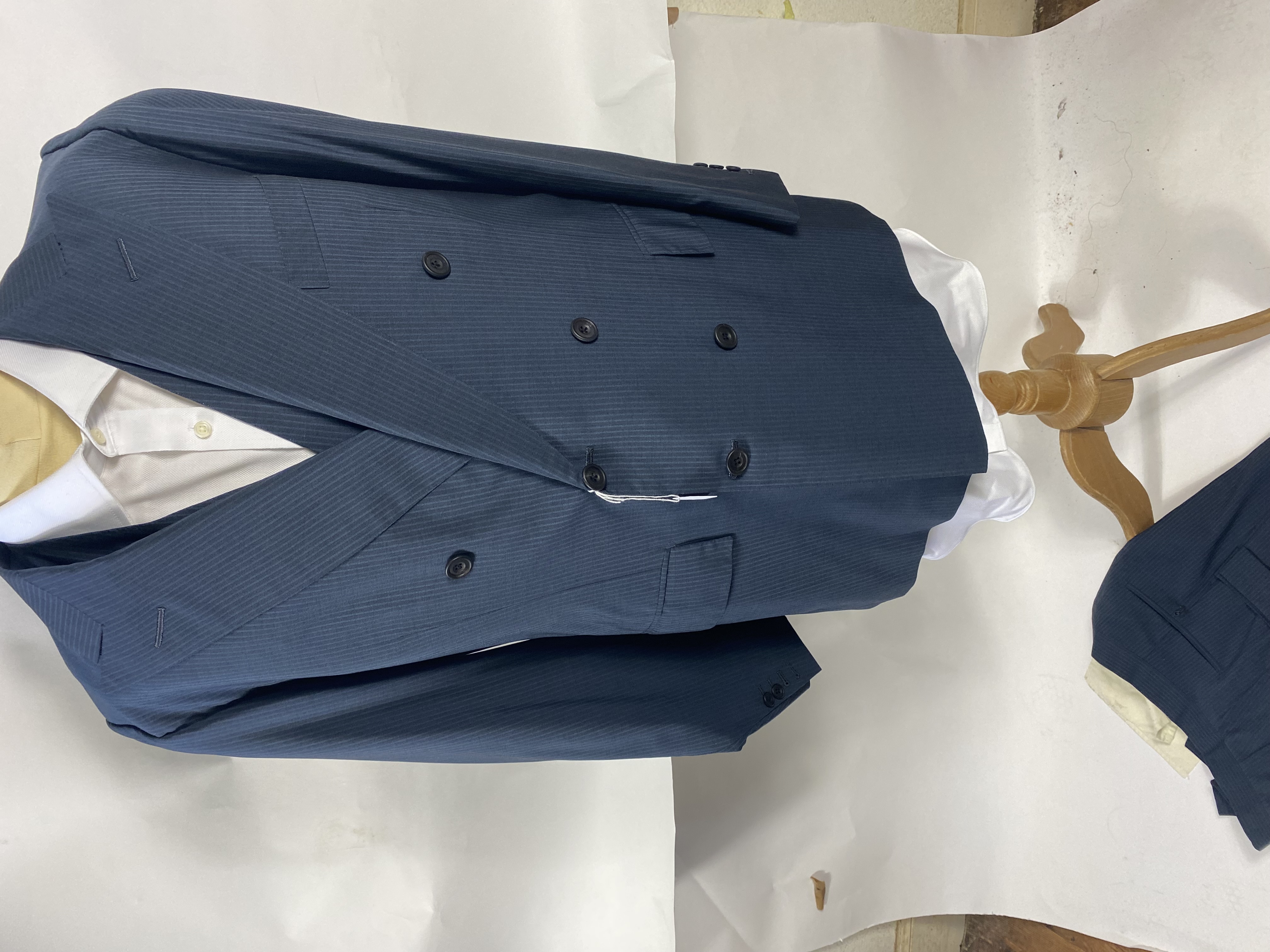 DAVIES AND SON, costume trois pièces en coton...